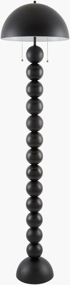 Vellon Dome Floor Lamp in Black
