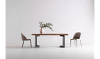 Burton Dining Chair Light Grey - Set of Two by Moe's - view 3