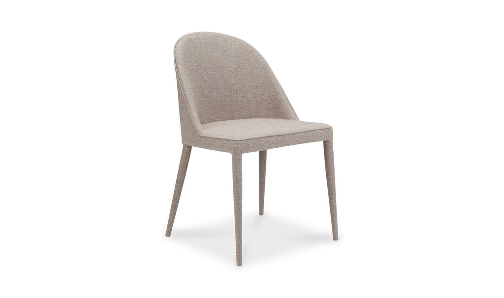 Burton Dining Chair Light Grey - Set of Two by Moe's - view 7