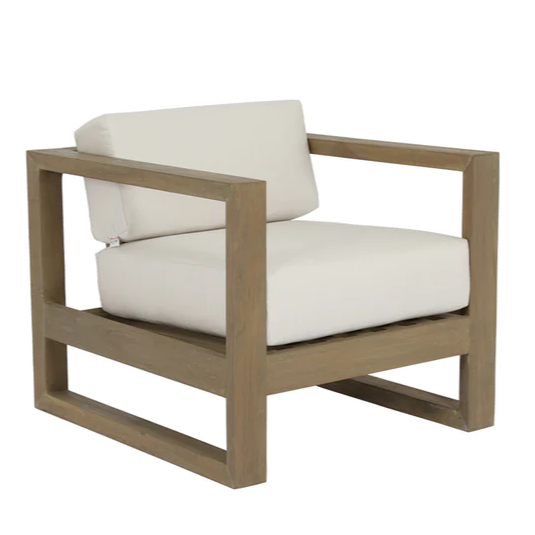 Coastal Teak Club Chair