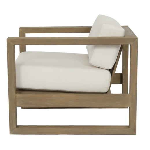 Coastal Teak Club Chair